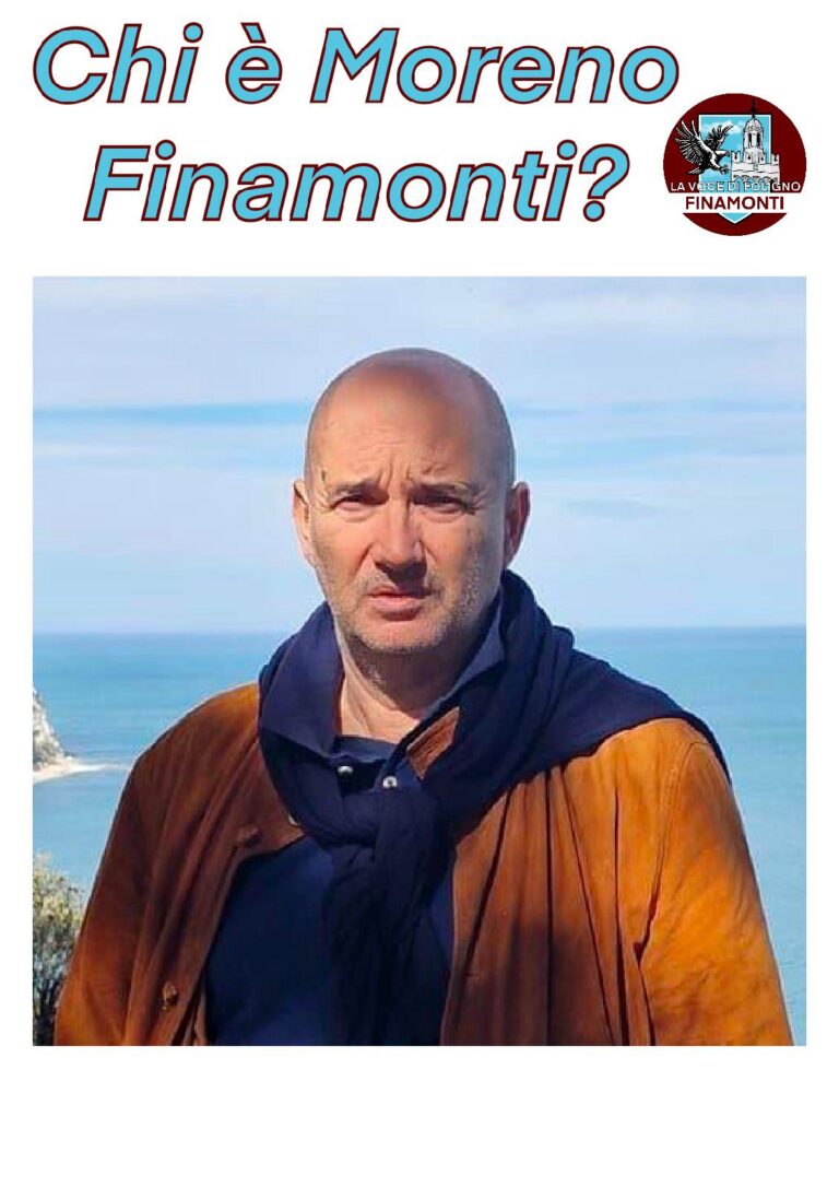 COS’E’ LA POLITICA? CE NE PARLA IL DOTT. MORENO FINAMONTI – CANDIDATO A SINDACO CON “LA VOCE DI FOLIGNO”